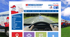 Desktop Screenshot of mrwindscreen.ie